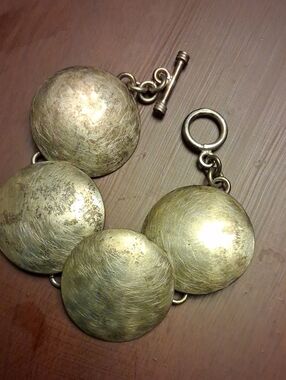 Vintage Silver Stamped 925 Bracelet
